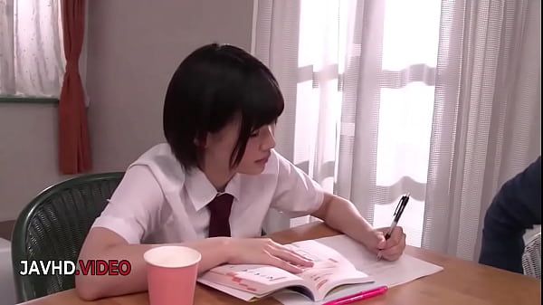 Intense Japanese babe gives amazing blowjob before a hot hardcore session
